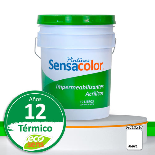 Impermeabilizante Térmico 12 años Blanco Reflejante (12BT)