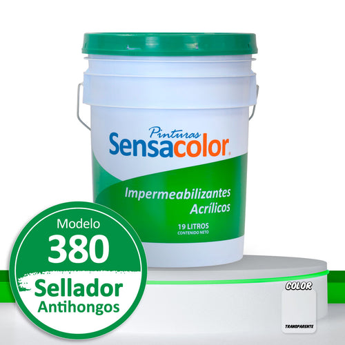 Sellador Acrílico Antihongos Concentrado Transparente (380)