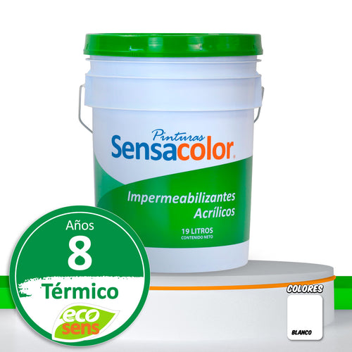 Impermeabilizante Térmico 8 Años Blanco Reflejante (8BT)